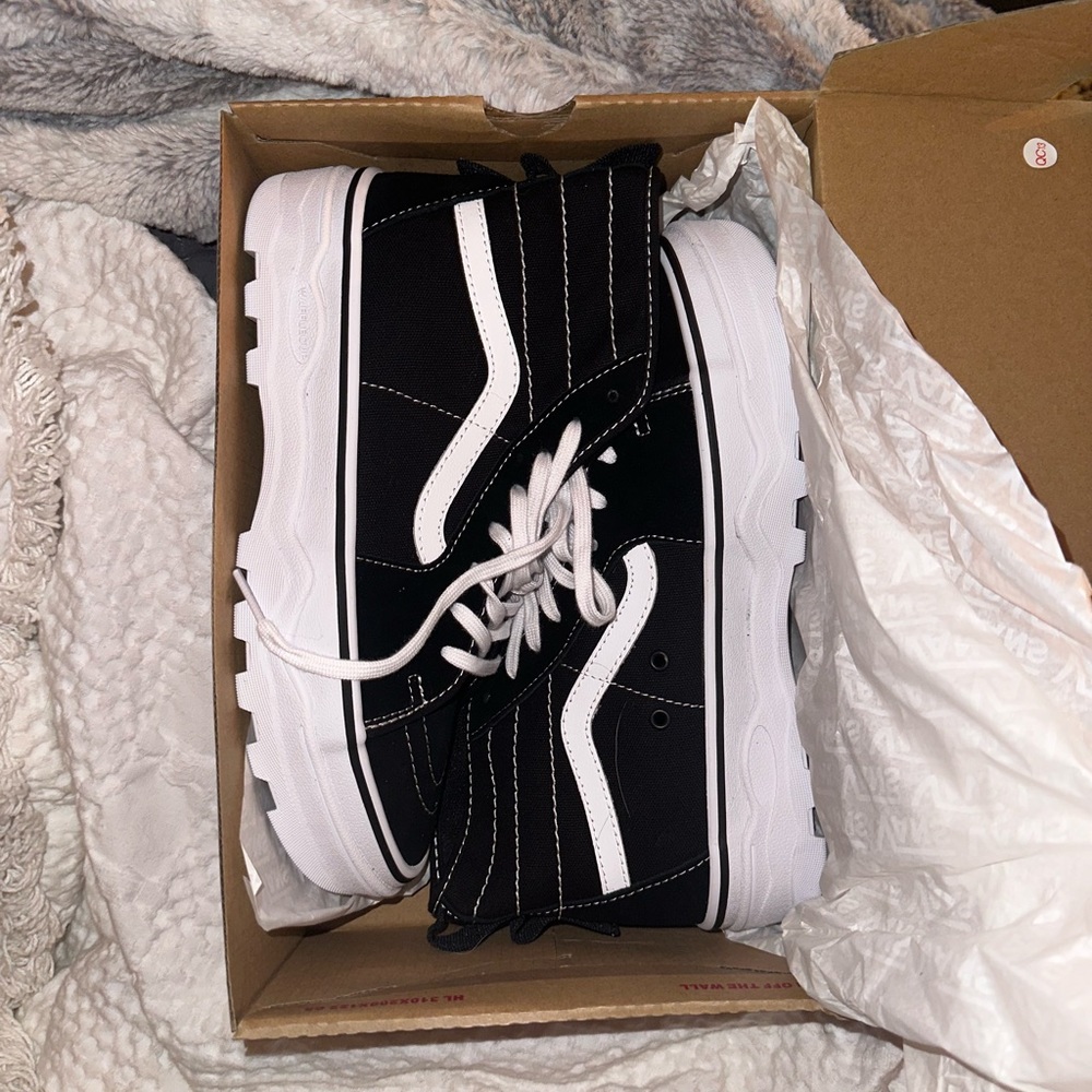 High Top Vans Old Skool Platforms